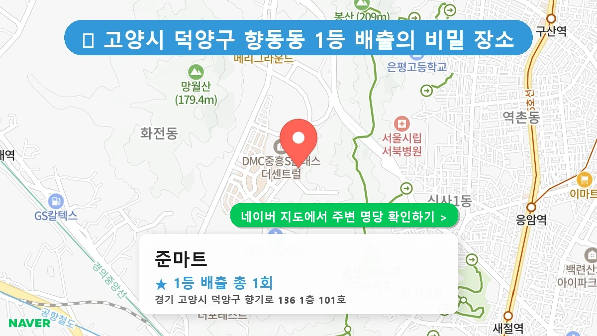 준마트 네이버 지도