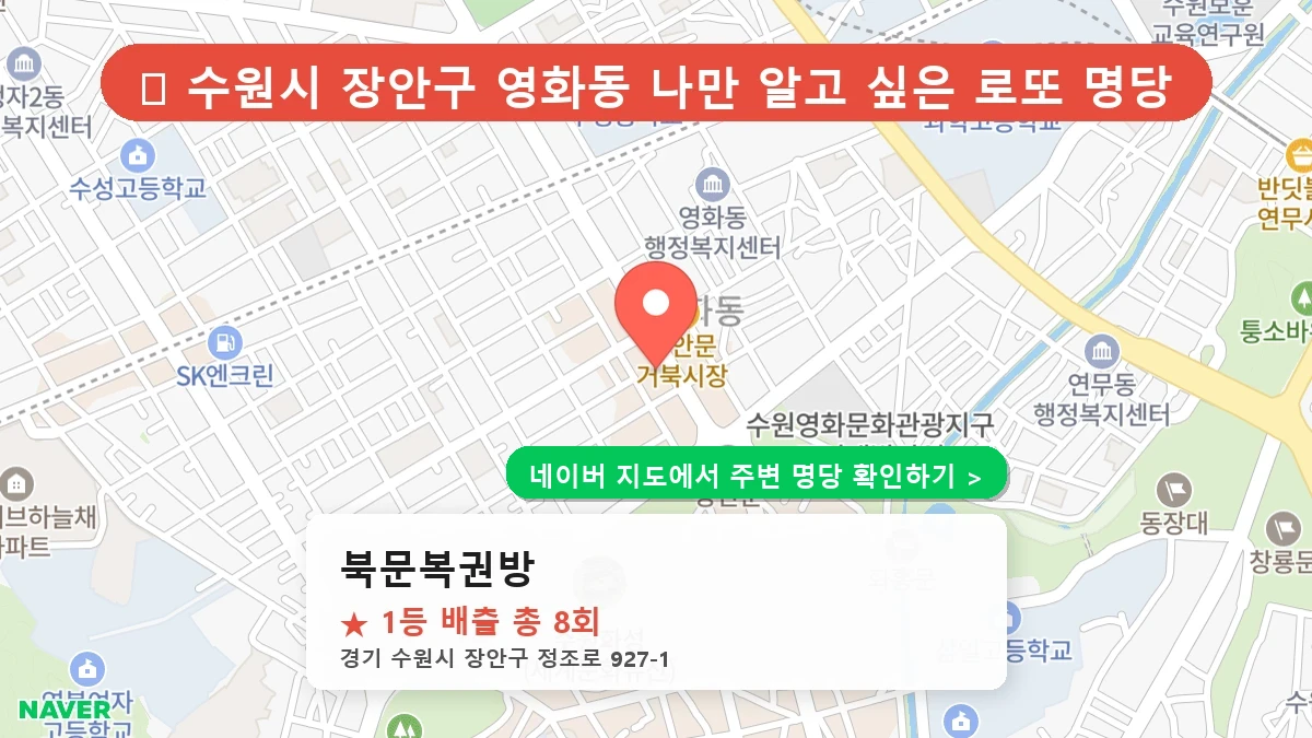 북문복권방 네이버 지도