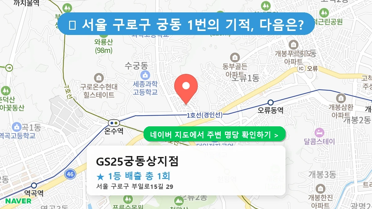 GS25궁동상지점 네이버 지도