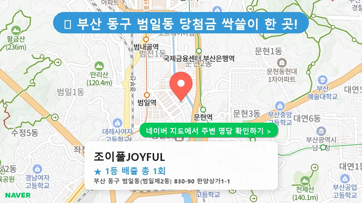 조이풀JOYFUL 네이버 지도