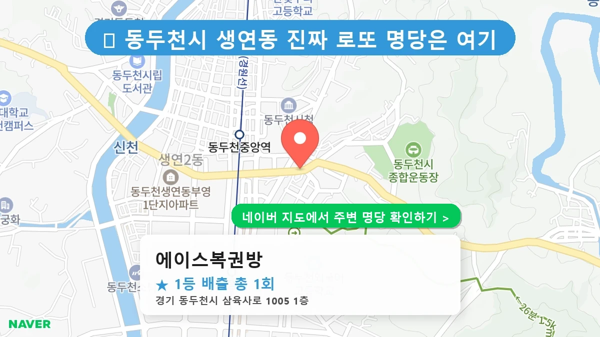 에이스복권방 네이버 지도