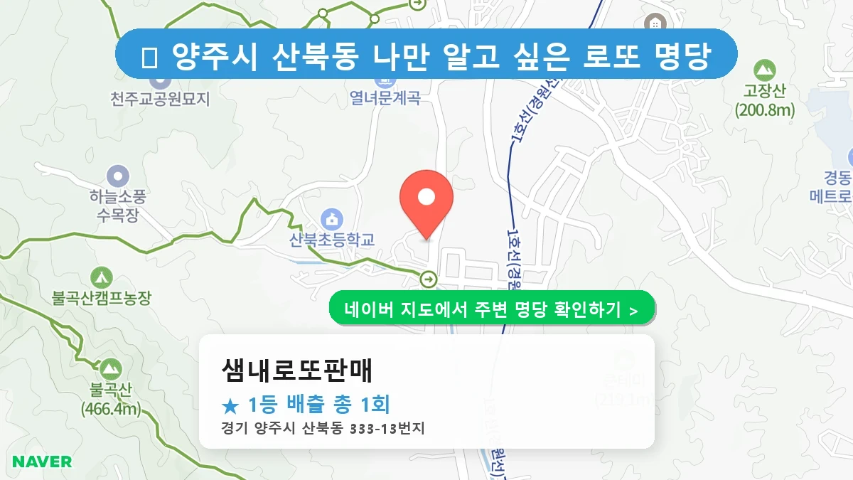 샘내로또판매 네이버 지도