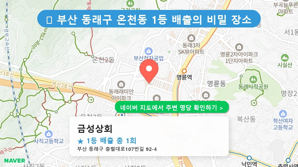 금성상회 네이버 지도