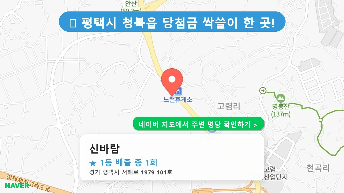 신바람 네이버 지도