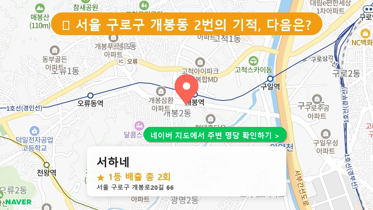 서하네 네이버 지도