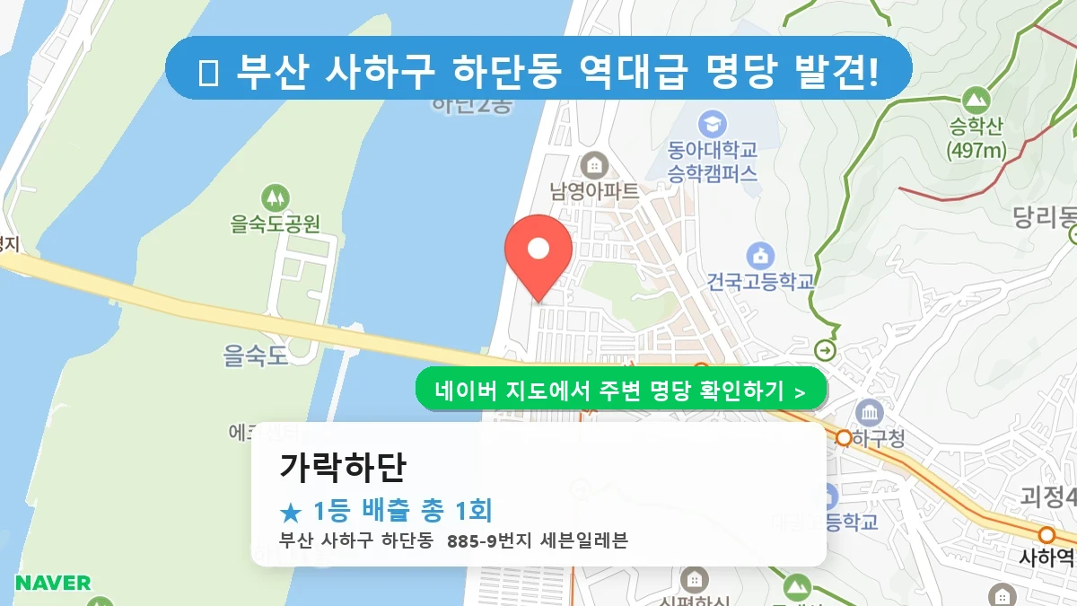 가락하단 네이버 지도