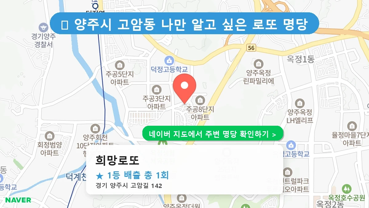 희망로또 네이버 지도