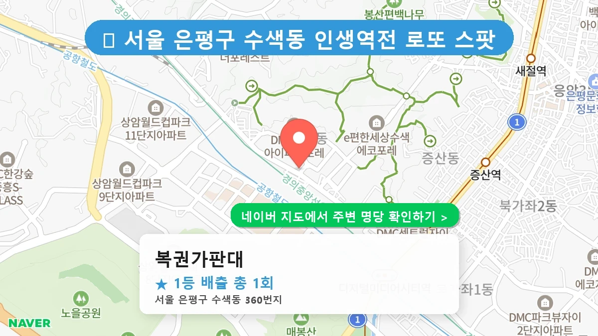 복권가판대 네이버 지도