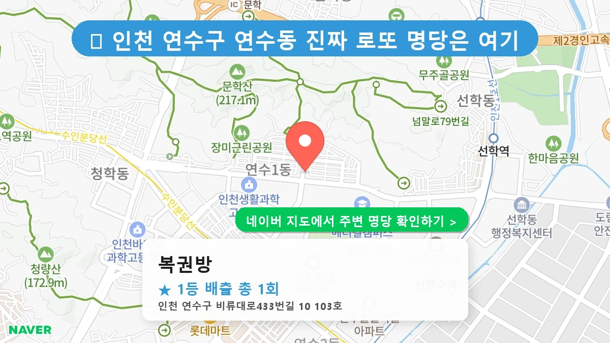 복권방 네이버 지도
