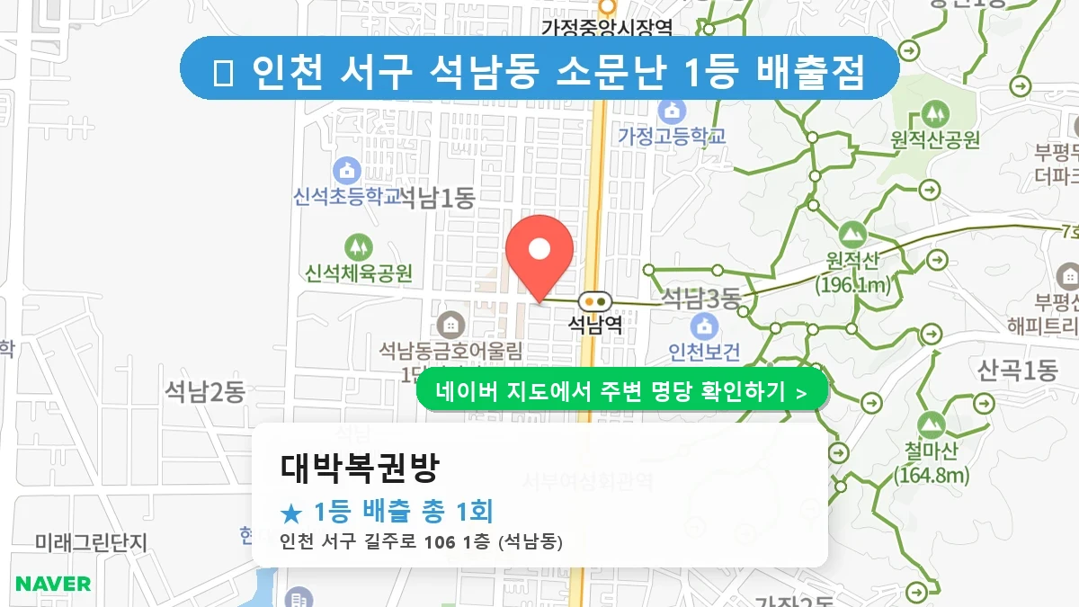 대박복권방 네이버 지도
