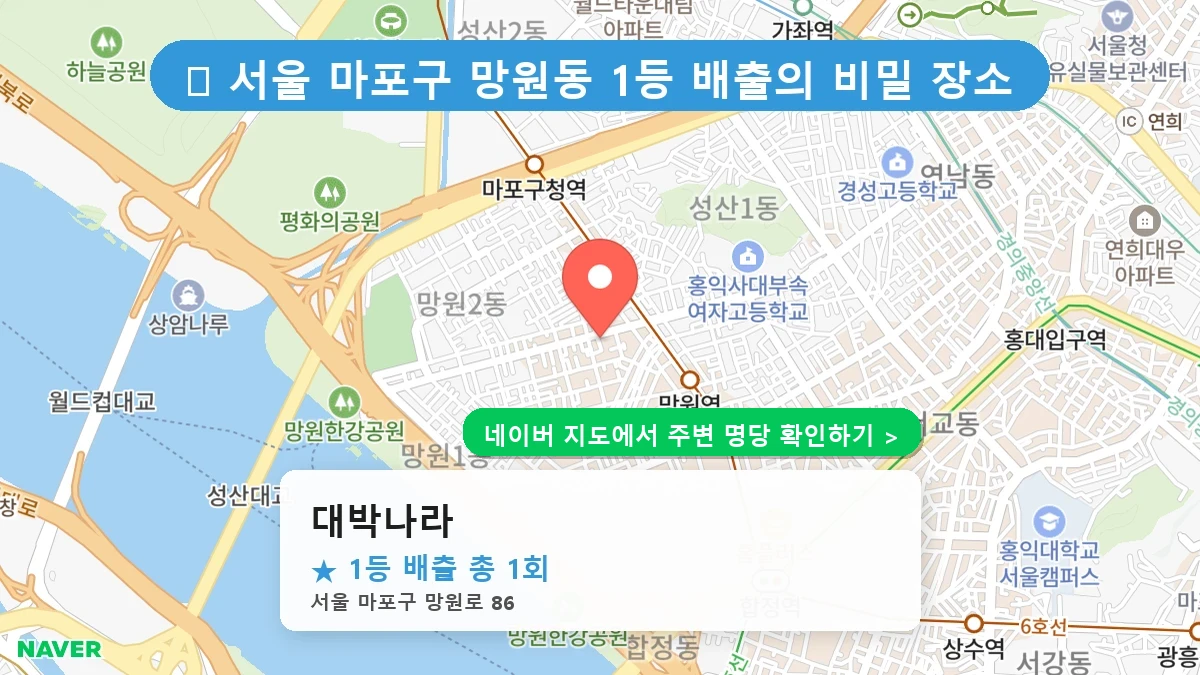 대박나라 네이버 지도
