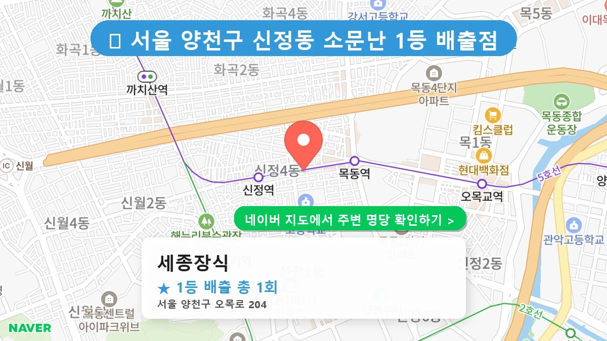 세종장식 네이버 지도
