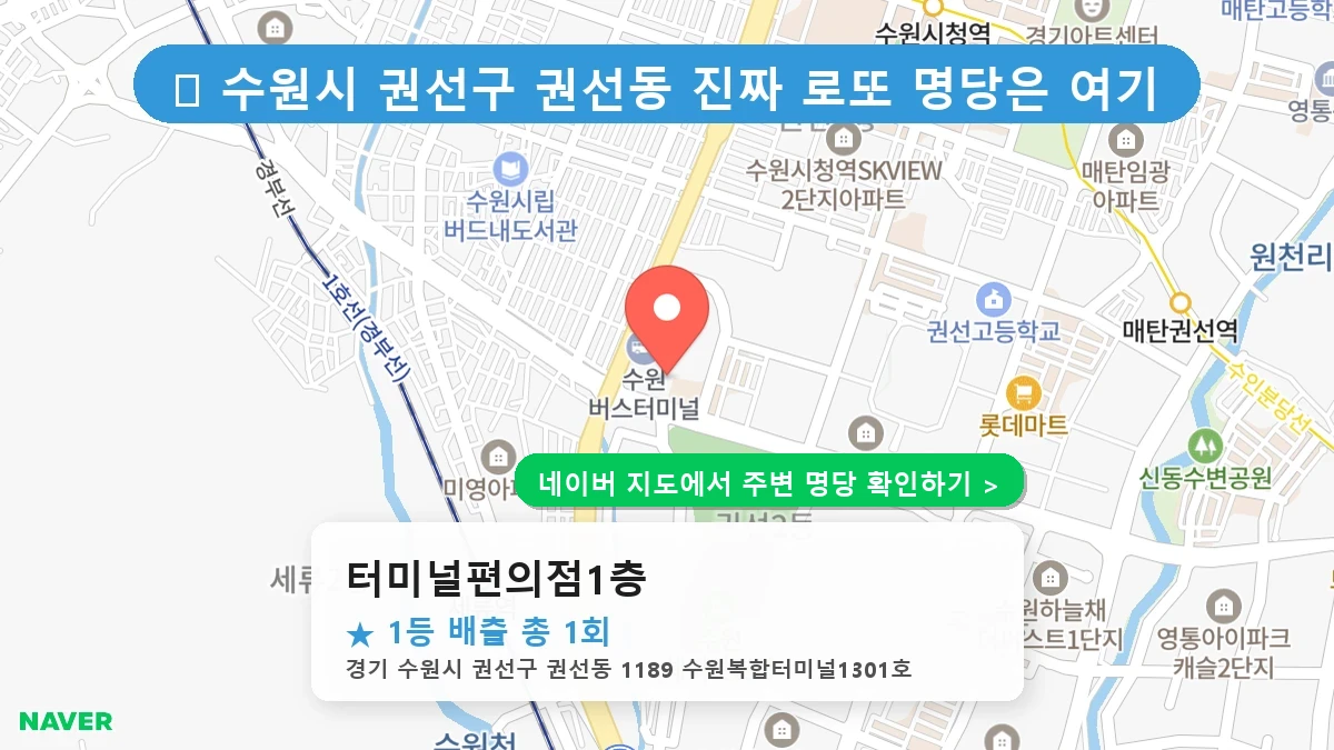 터미널편의점1층 네이버 지도