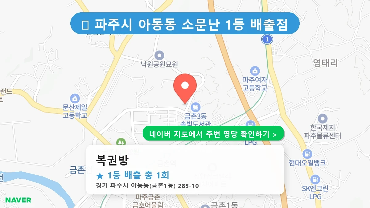 복권방 네이버 지도