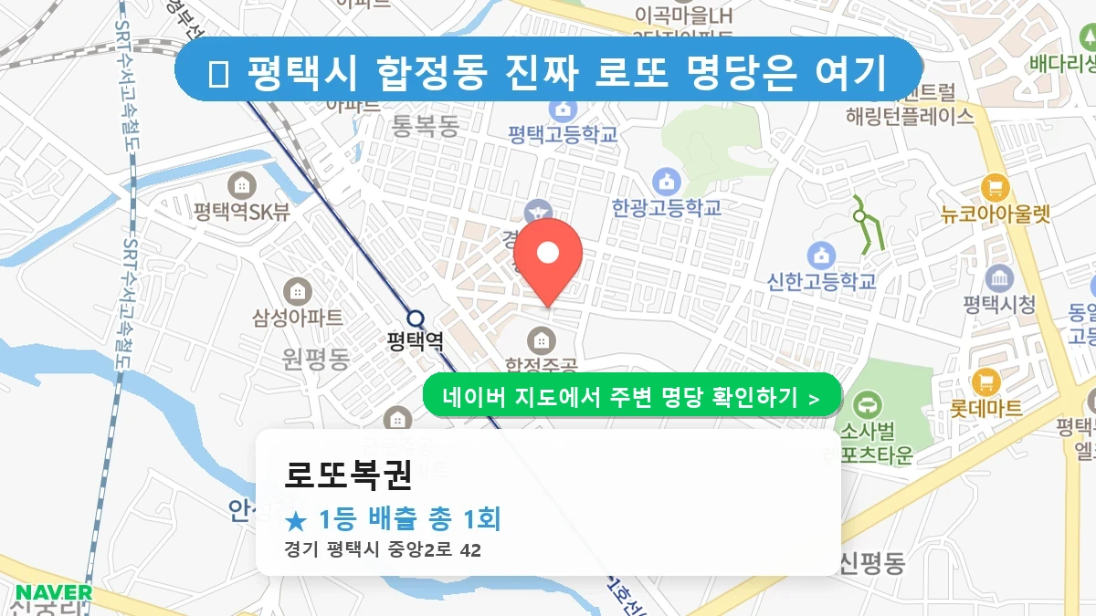 로또복권 네이버 지도