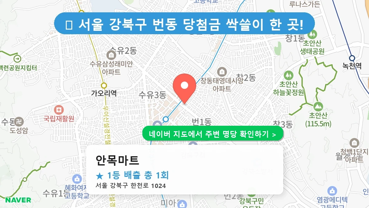 안목마트 네이버 지도