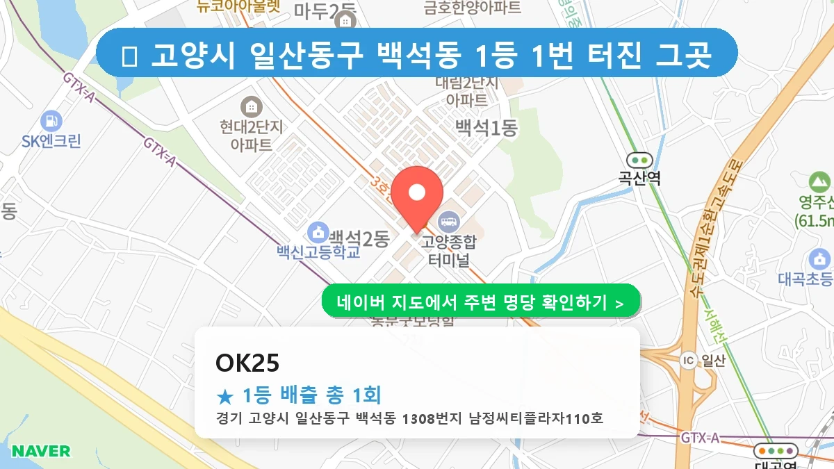 OK25 네이버 지도