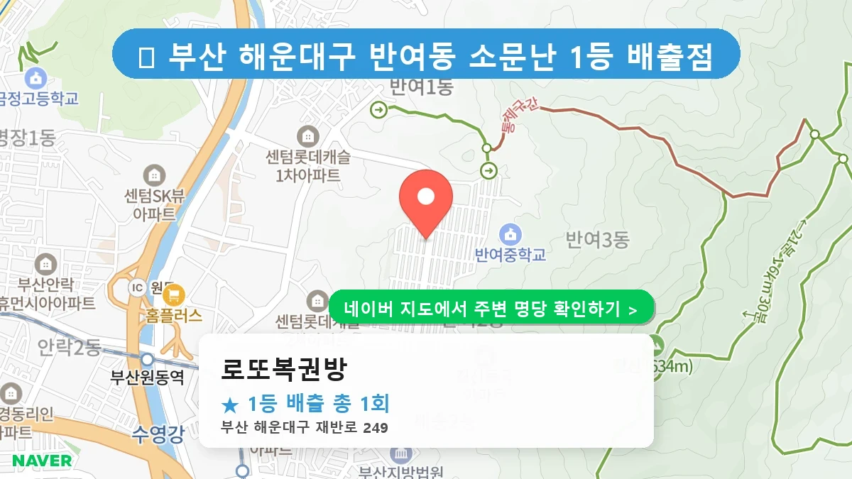 로또복권방 네이버 지도