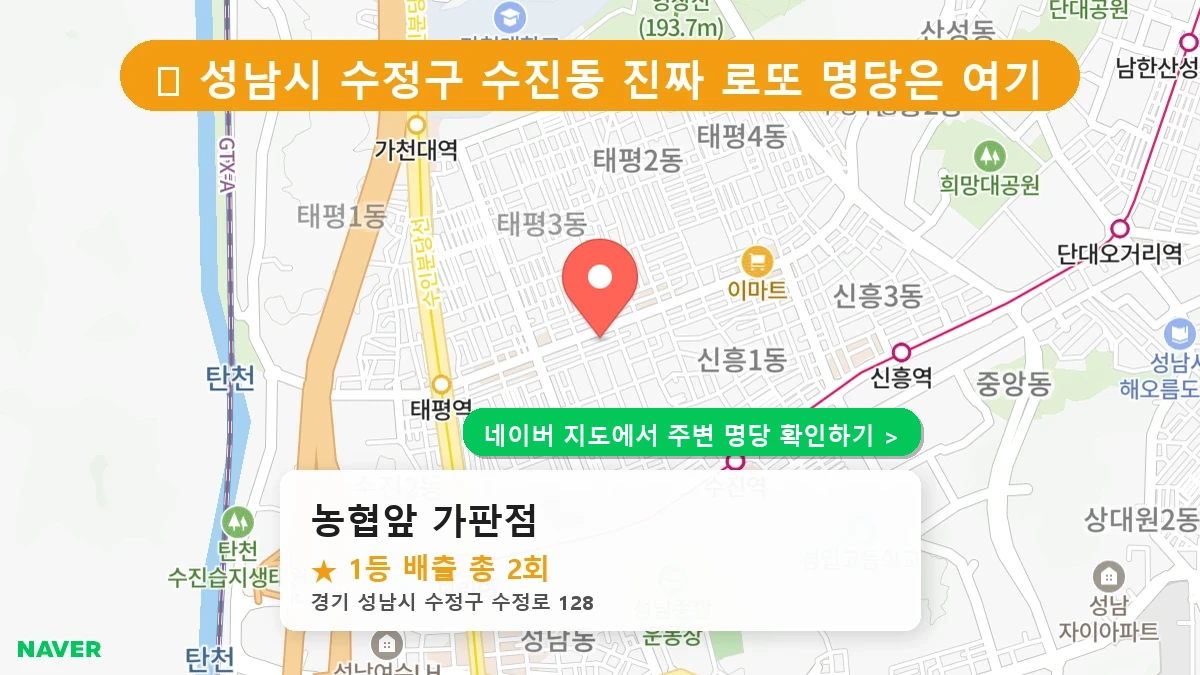 농협앞 가판점 네이버 지도