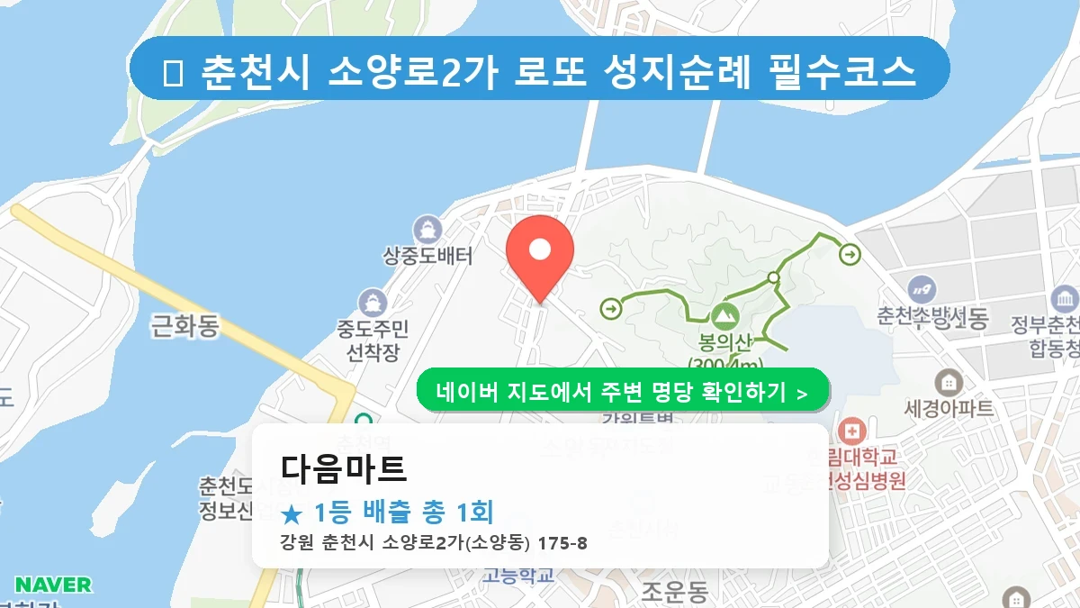 다음마트 네이버 지도