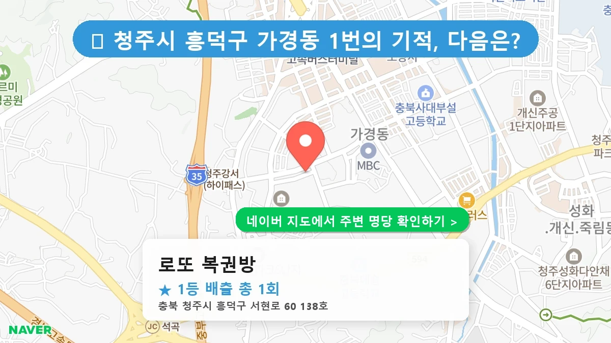 로또 복권방 네이버 지도