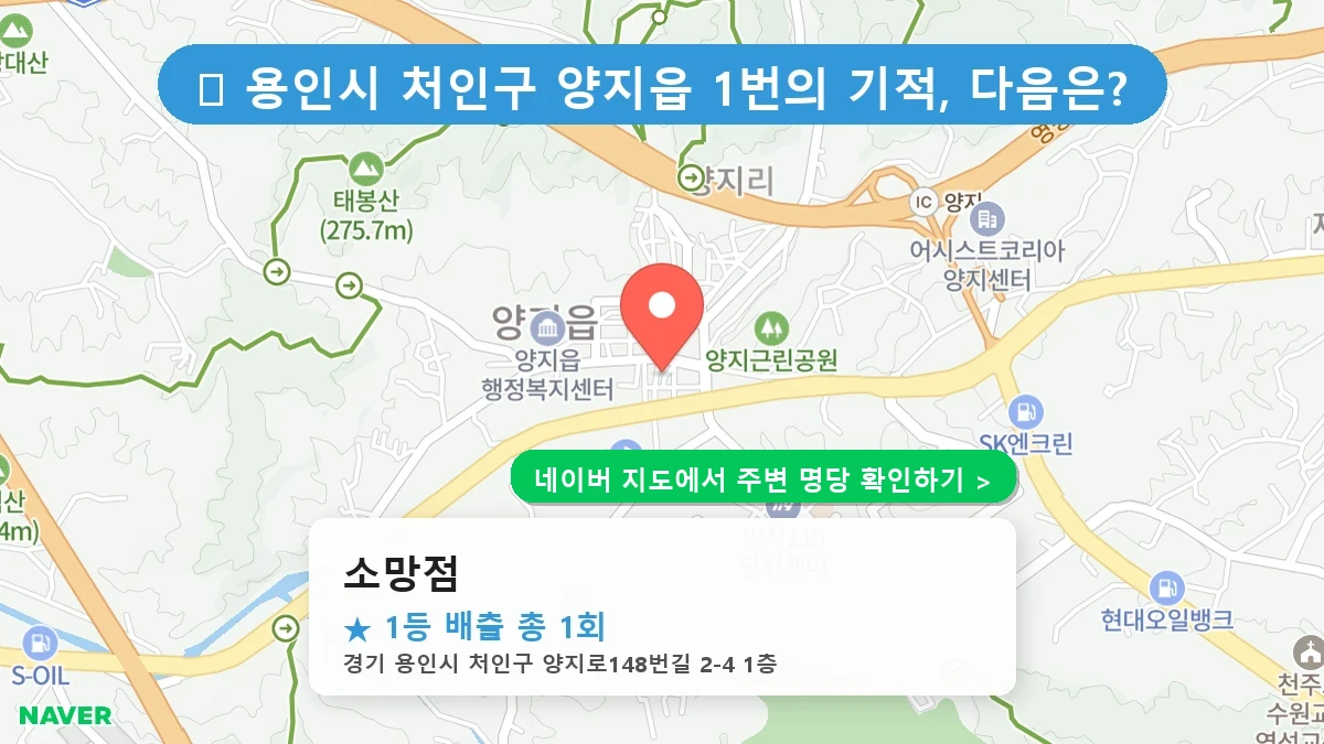 소망점 네이버 지도