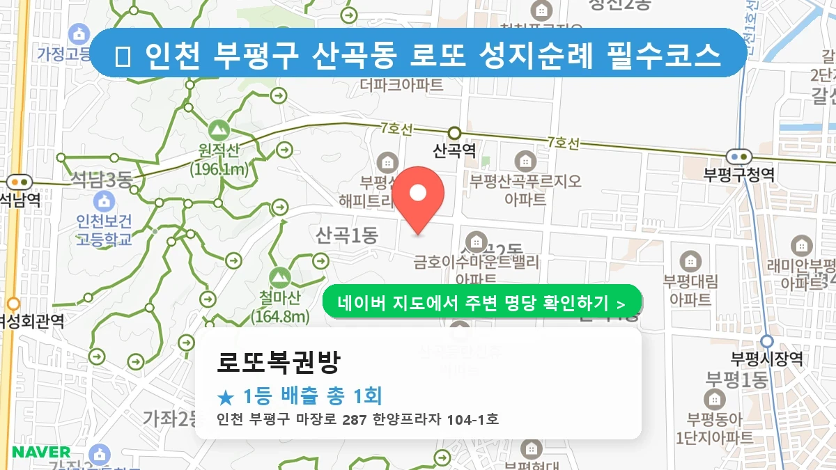 로또복권방 네이버 지도