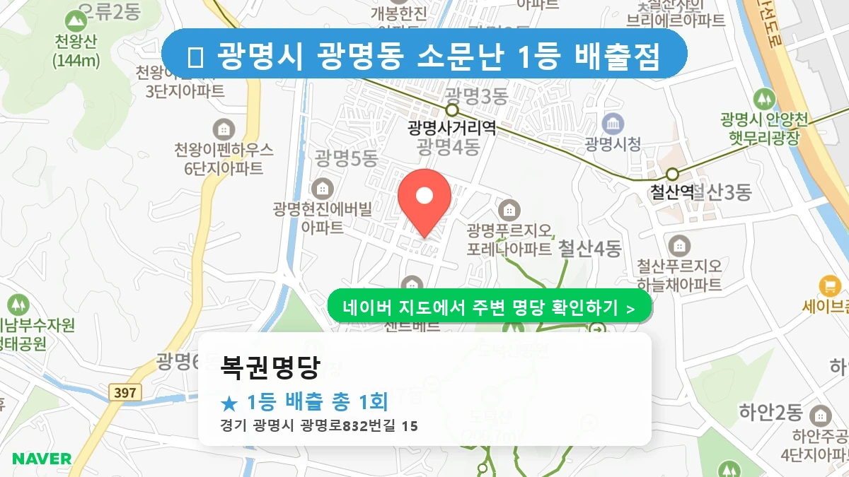 복권명당 네이버 지도