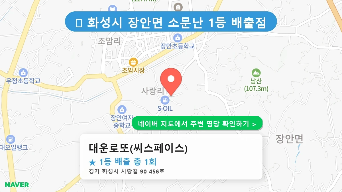 대운로또(씨스페이스) 네이버 지도