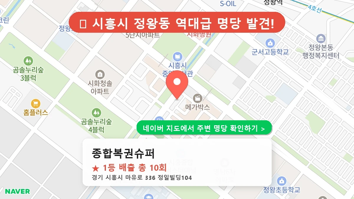 종합복권슈퍼 네이버 지도