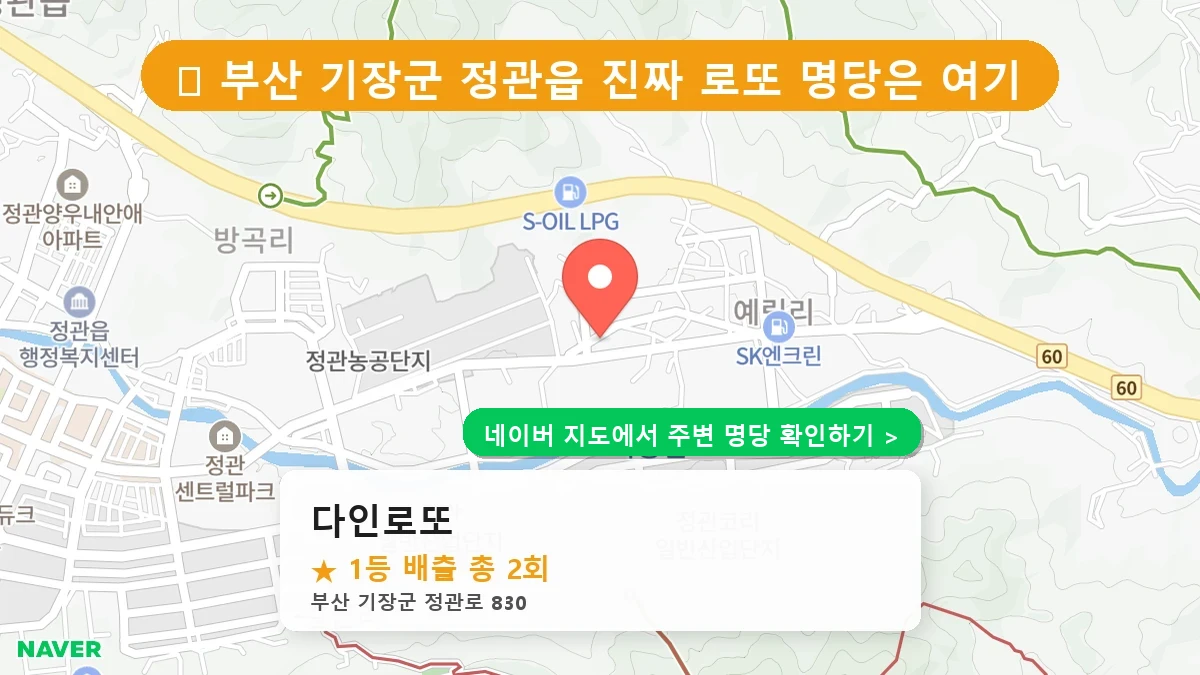 다인로또 네이버 지도