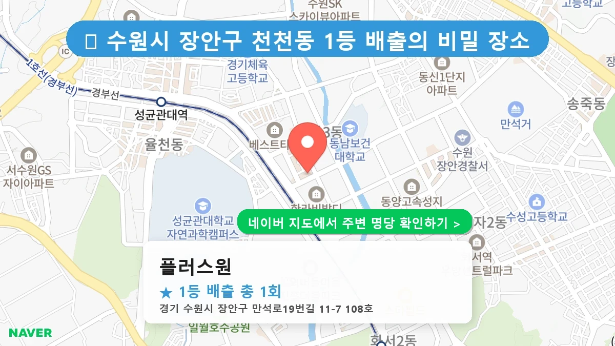 플러스원 네이버 지도