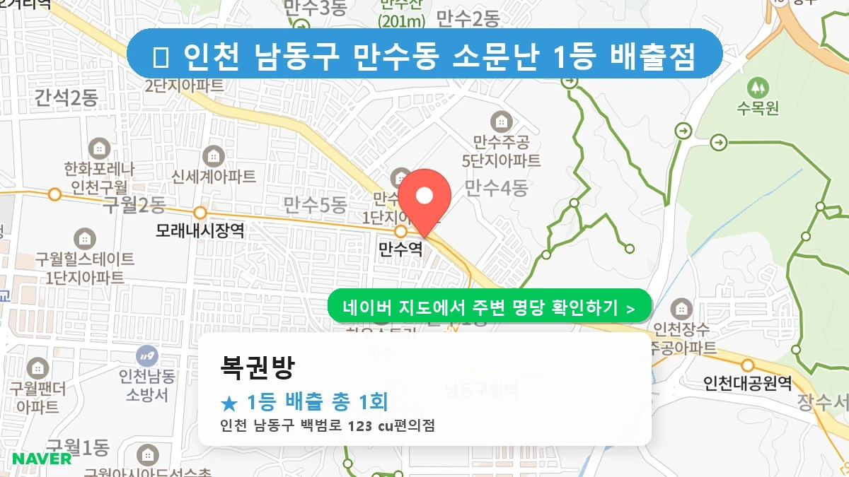 복권방 네이버 지도