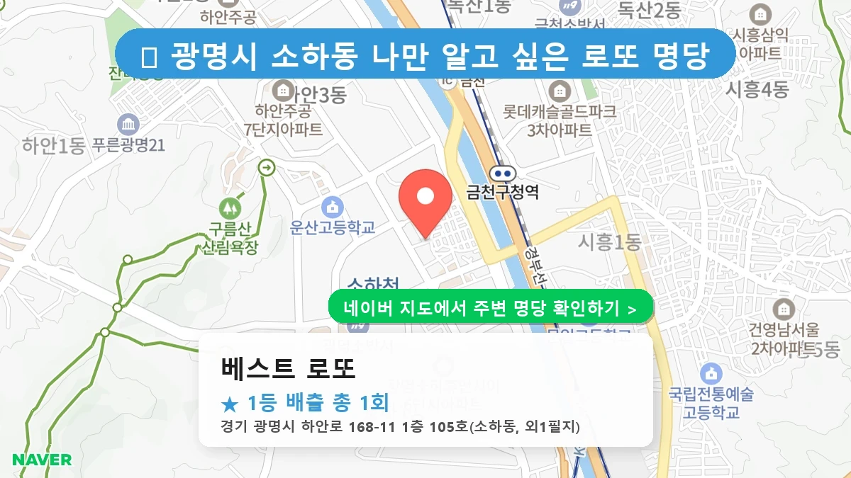 베스트 로또 네이버 지도