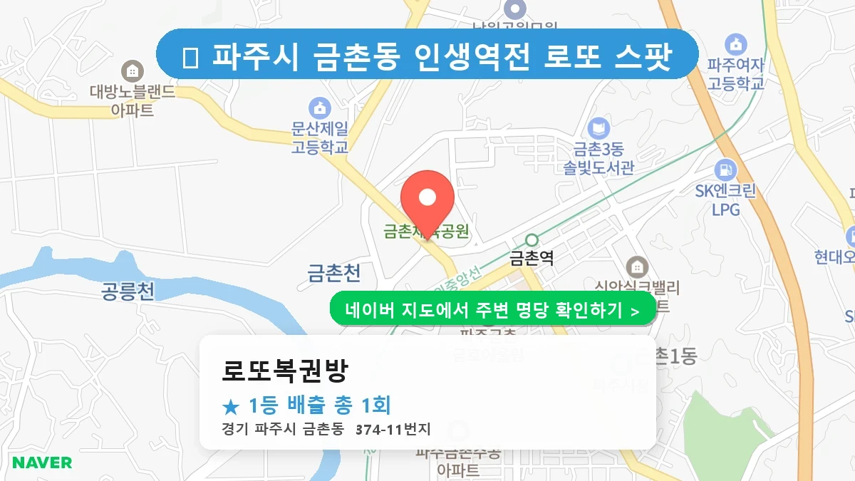 로또복권방 네이버 지도