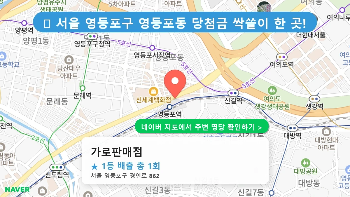 가로판매점 네이버 지도