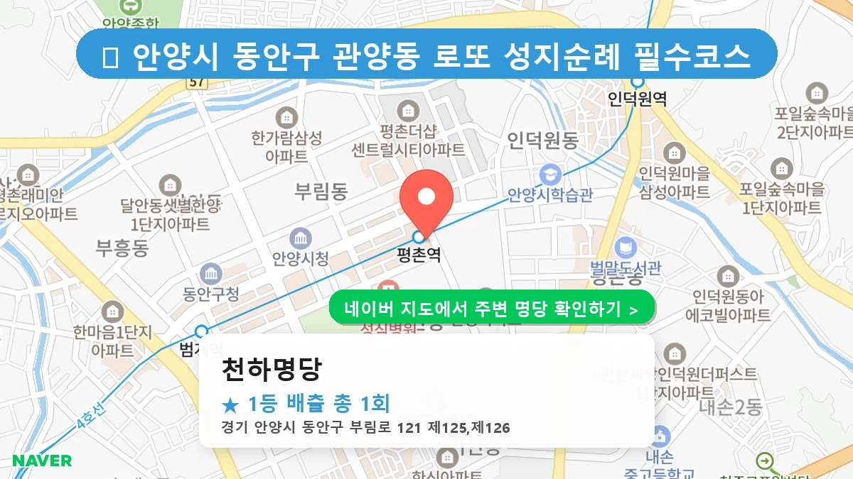 천하명당 네이버 지도