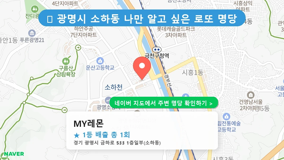 MY레몬 네이버 지도