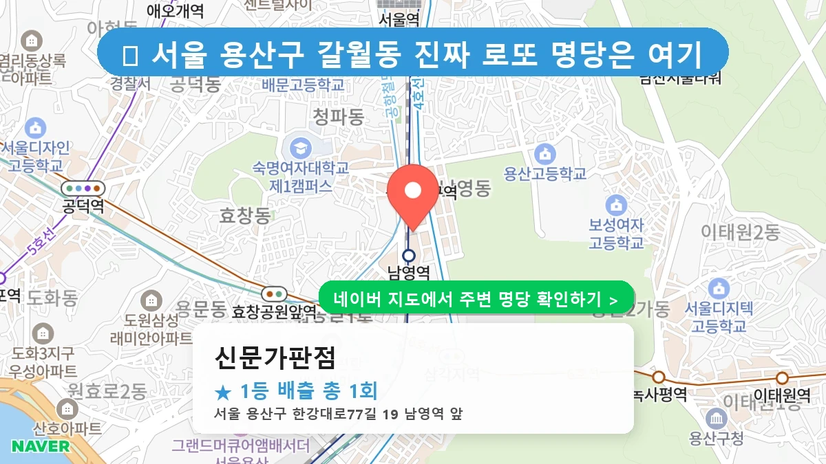 신문가판점 네이버 지도