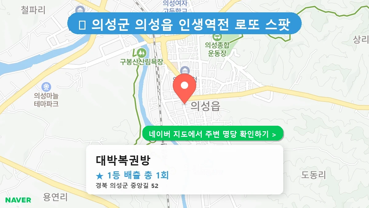 대박복권방 네이버 지도