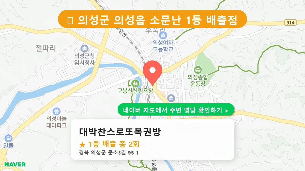 대박찬스로또복권방 네이버 지도