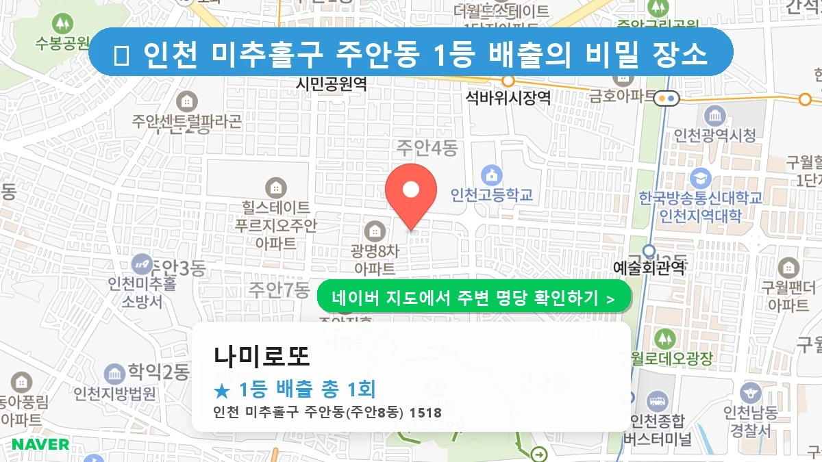 나미로또 네이버 지도