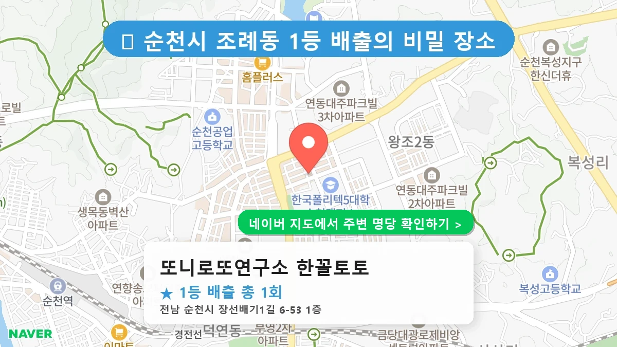 또니로또연구소 한꼴토토 네이버 지도