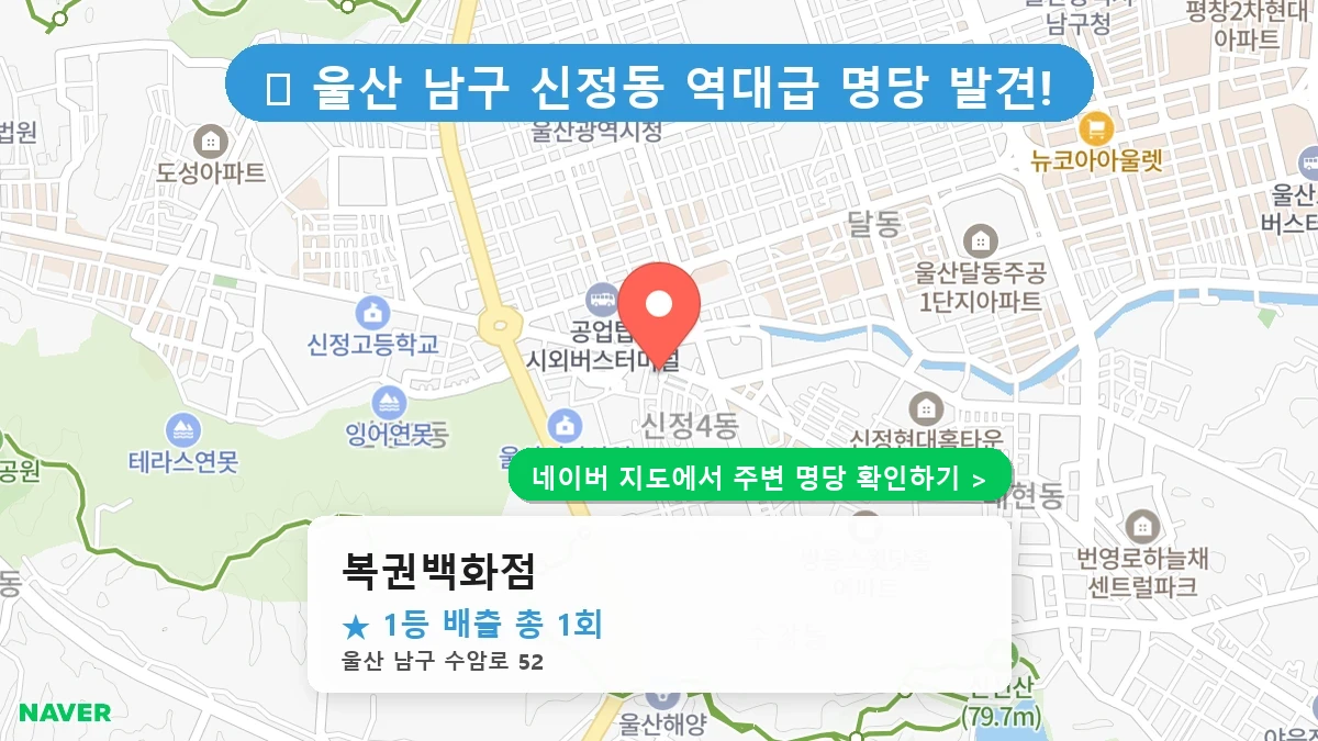 복권백화점 네이버 지도