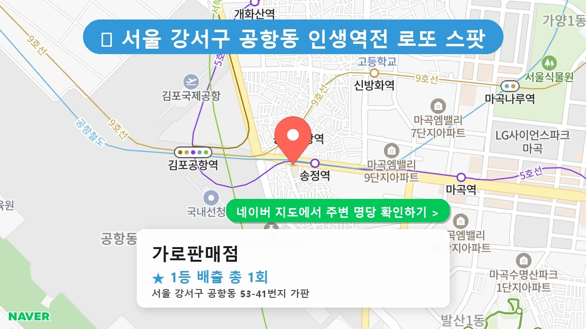가로판매점 네이버 지도