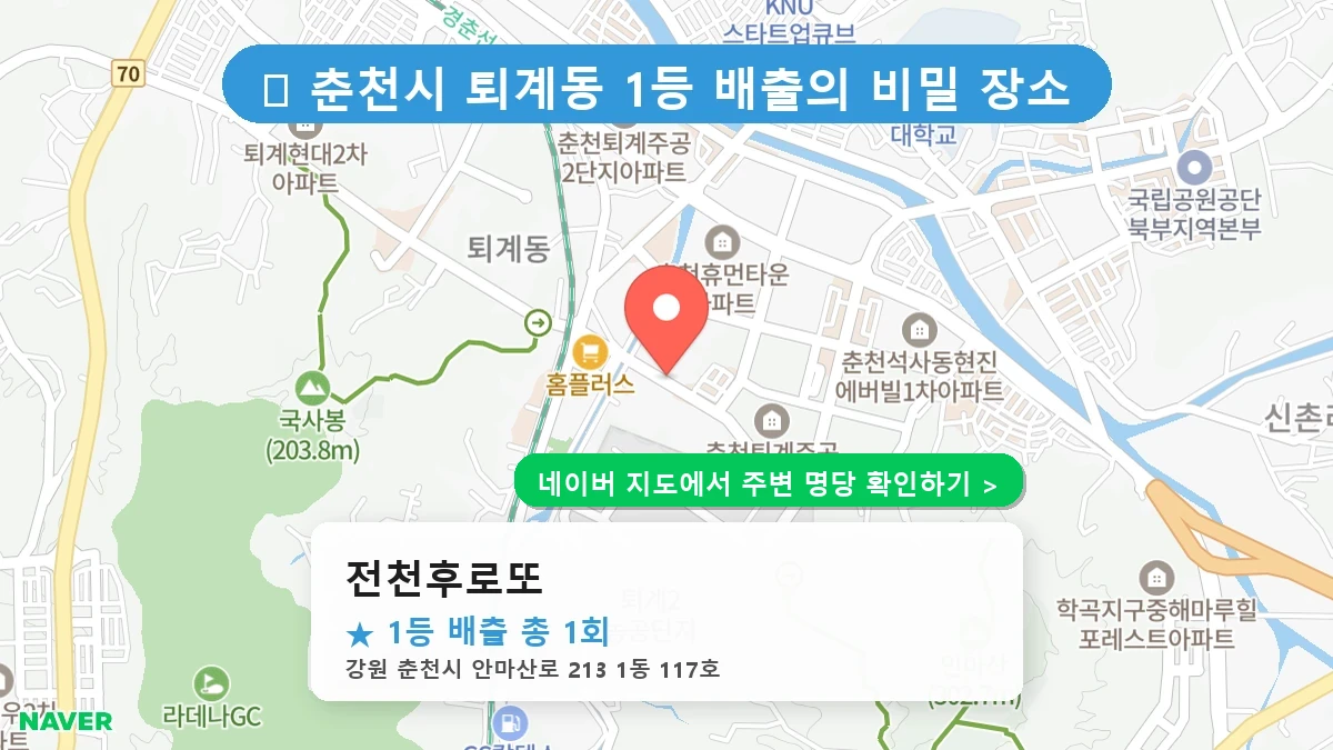 전천후로또 네이버 지도