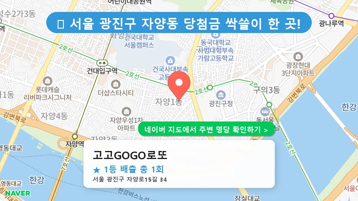 고고GOGO로또 네이버 지도