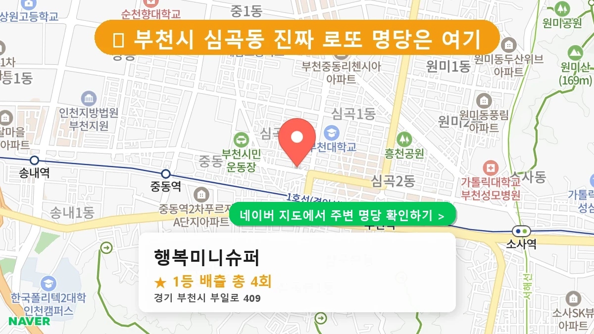 행복미니슈퍼 네이버 지도