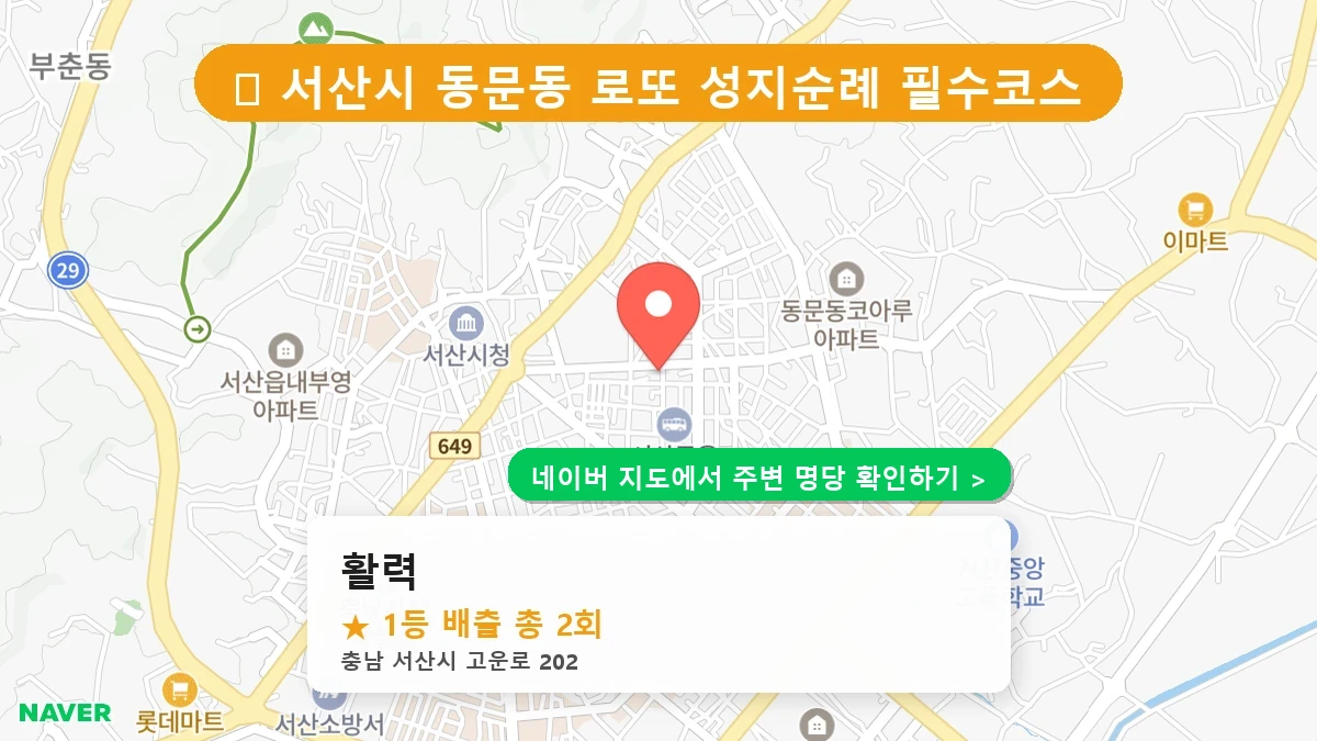 활력 네이버 지도