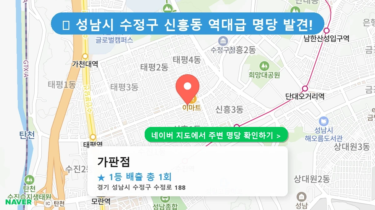 가판점 네이버 지도